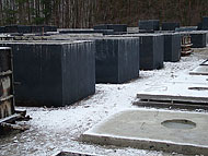 Plac produkacja szamb betonowych Lubieniec