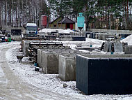 Zbiorniki betonowe Lubieniec